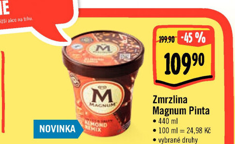 Zmrzlina v kelímku Magnum Algida