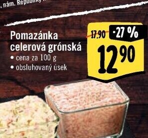 Celerová pomazánka - grónská