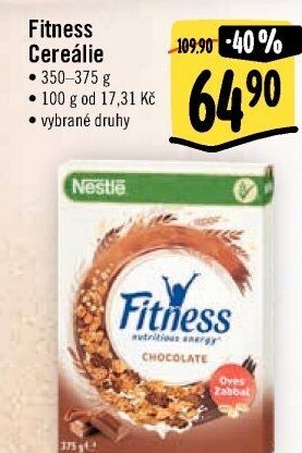 Cereálie Fitness Nestlé