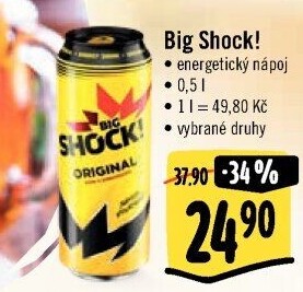 Energetický nápoj Big Shock