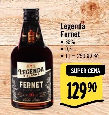 Fernet Legenda z Blatné