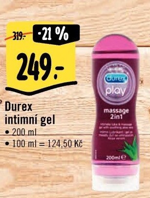 Gel lubrikační 2v1 Play Durex