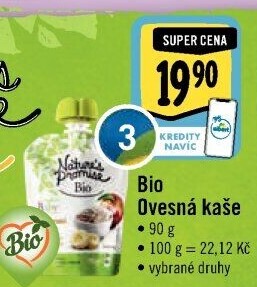 Kapsička do ručičky Kašička ovesná bio Baby Nature'