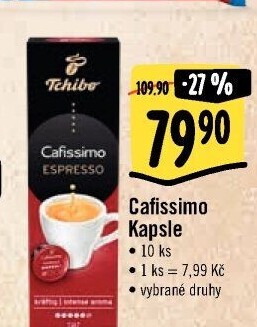 Kapsle Cafissimo Tchibo