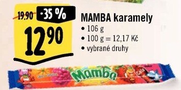 Karamely ovocné Mamba Storck