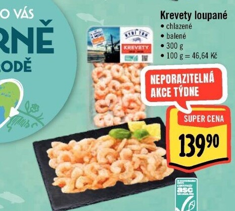 Krevety loupané Albert