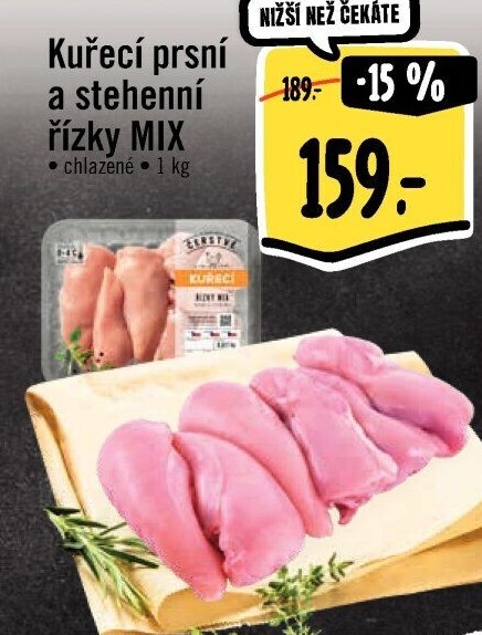 Kuřecí řízky mix Albert