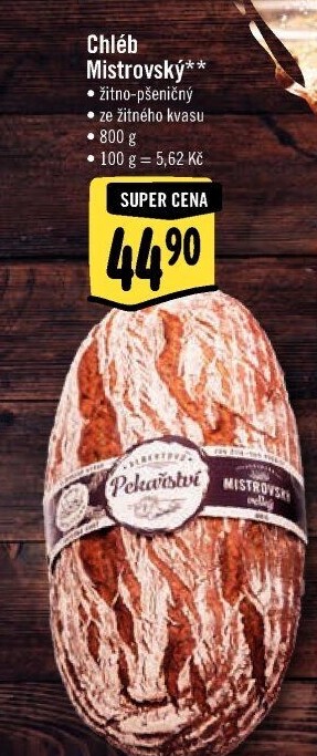 Mistrovský chléb Albert