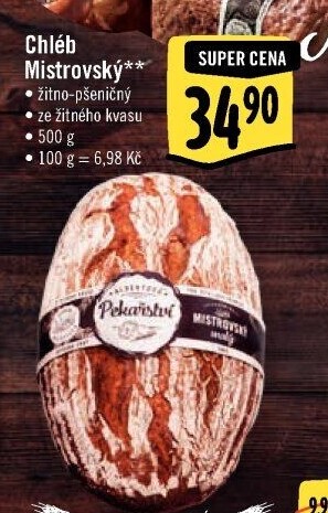 Mistrovský chléb Albert