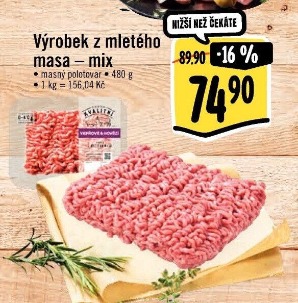 Mleté maso mix Albert