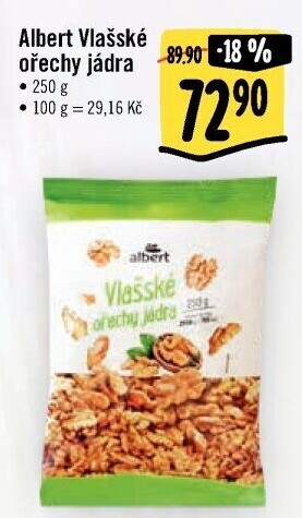 Ořechy vlašské Albert