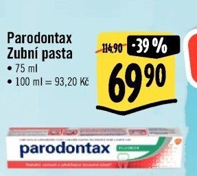 Pasty na zuby Parodontax