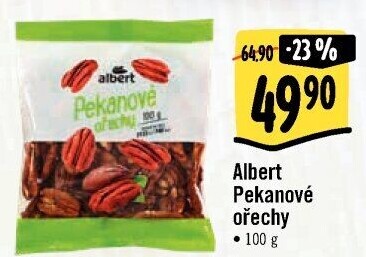 Pekanové ořechy Albert