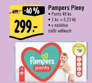 Pleny dětské Pampers Pants