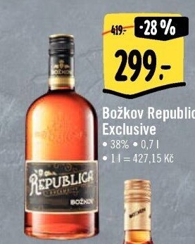 Rum Republica Exclusive Božkov