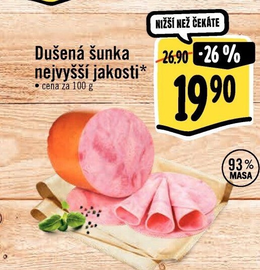 Šunka dušená nejvyšší jakosti