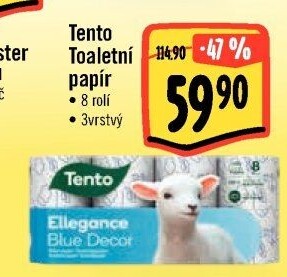 Toaletní papír 3vrstvý Tento