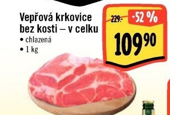 Vepřová krkovice bez kosti