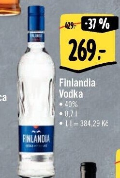 Vodka Finlandia