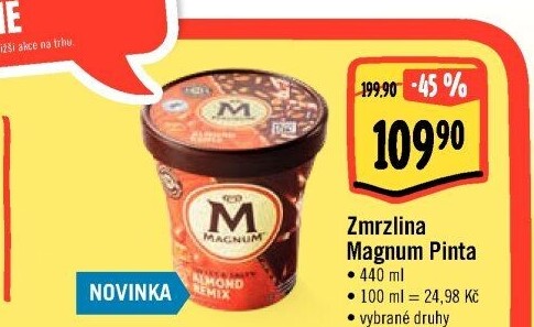 Zmrzlina v kelímku Magnum Algida