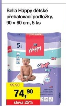 Podložky přebalovací Háppy Bella