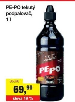 Podpalovač tekutý Pe-Po