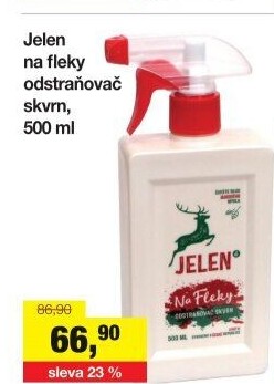 Prostředek na fleky ve spreji Jelen