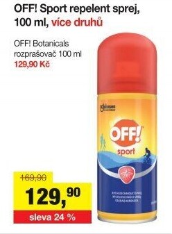 Repelent sprej Sport Off!