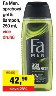 Sprchový gel 2v1 Fa