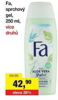 Sprchový gel Fa