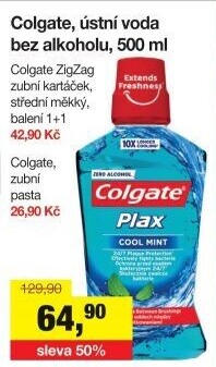 Ústní voda Colgate
