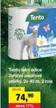 Utěrky kuchyňské 2vrstvé Tento