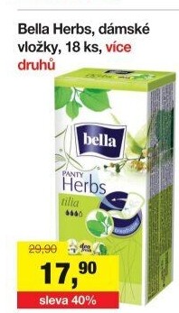 Vložky dámské Herbs Bella