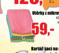 Utěrky z mikrovlákna 5 ks