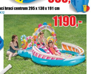 Nafukovací hrací centrum