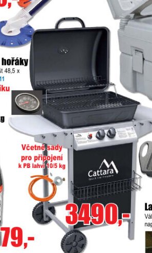 Plynový gril 2 hořáky