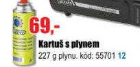 Kartuš s plynem