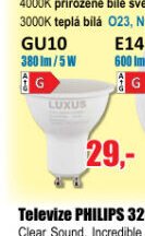 LED žárovka LUXUS GU10