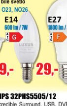 LED žárovka LUXUS E14