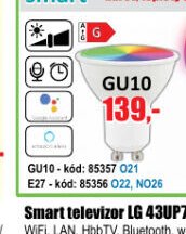 Chytrá žárovka LUXUS SMART GU10