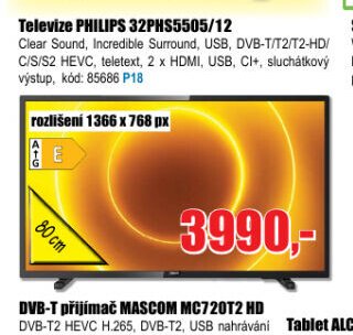 Televizor PHILIPS 32PHS5505/12