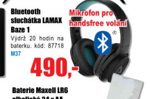 Bluetooth sluchátka LAMAX Baze 1