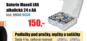Baterie Maxell LR6 alkalická 24 x AA