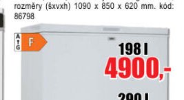 Mrazicí boxy Ledor 198l