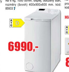 Pračka INDESIT BTW S60300