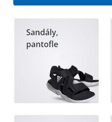 Sandály, pantofle