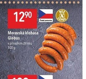Moravská klobása Globus