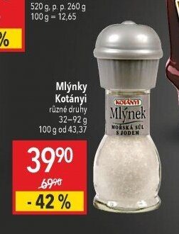 Mlýnky Kotányi