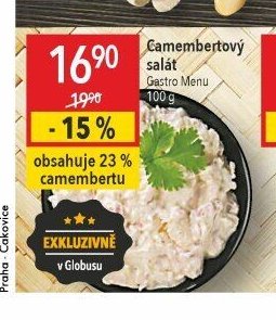 Camembertový salát
