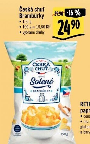 Brambůrky Česká chuť